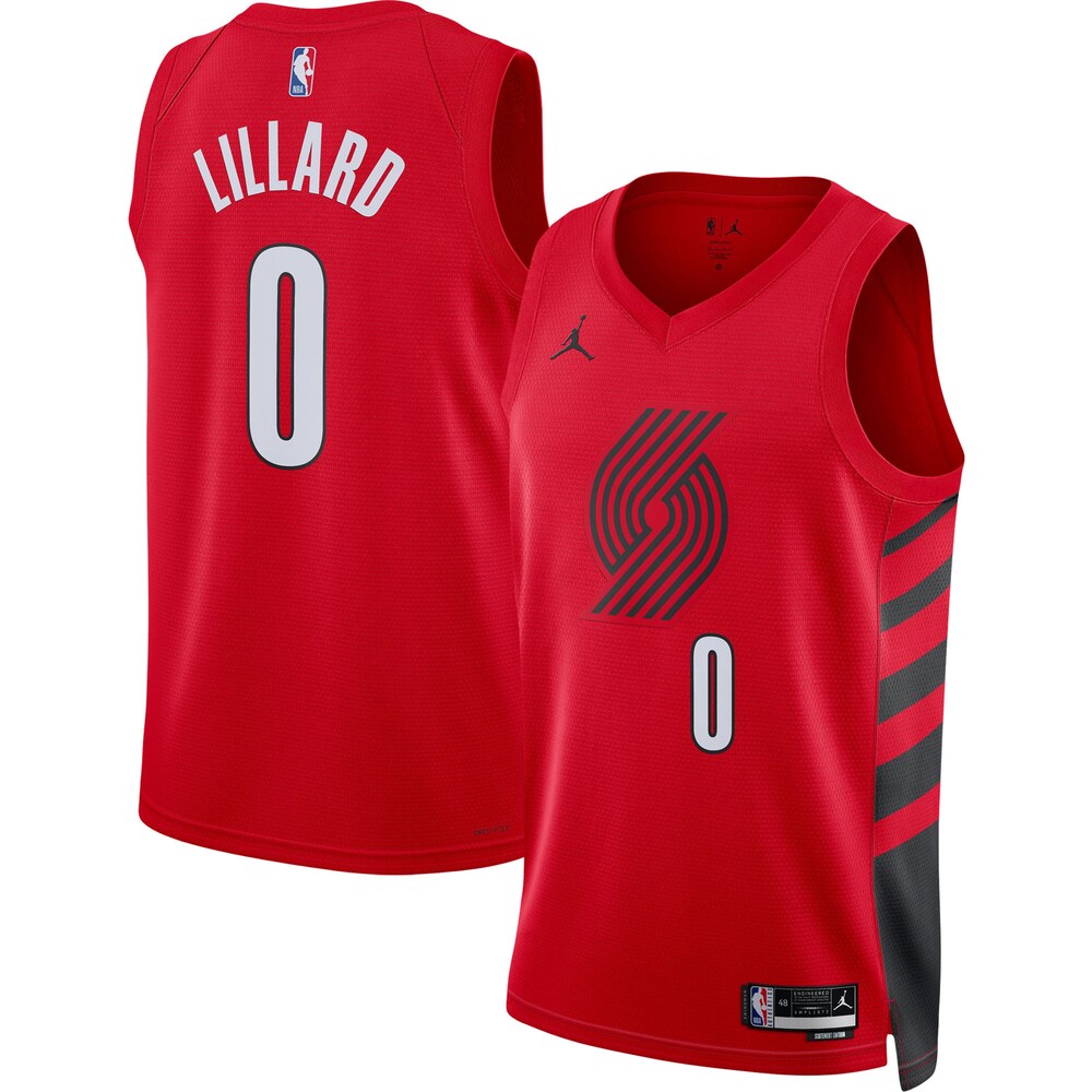 Damian Lillard Portland Trail Blazers Jordan Brand Unisex Swingman Jersey | Statement Edition | Red