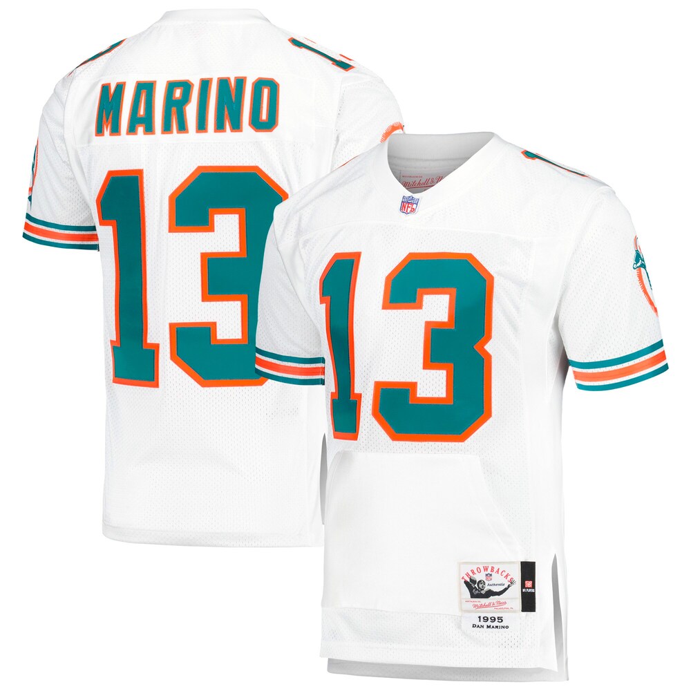 Dan Marino Miami Dolphins Mitchell & Ness 2004 Authentic Throwback Retired Player Jersey - White