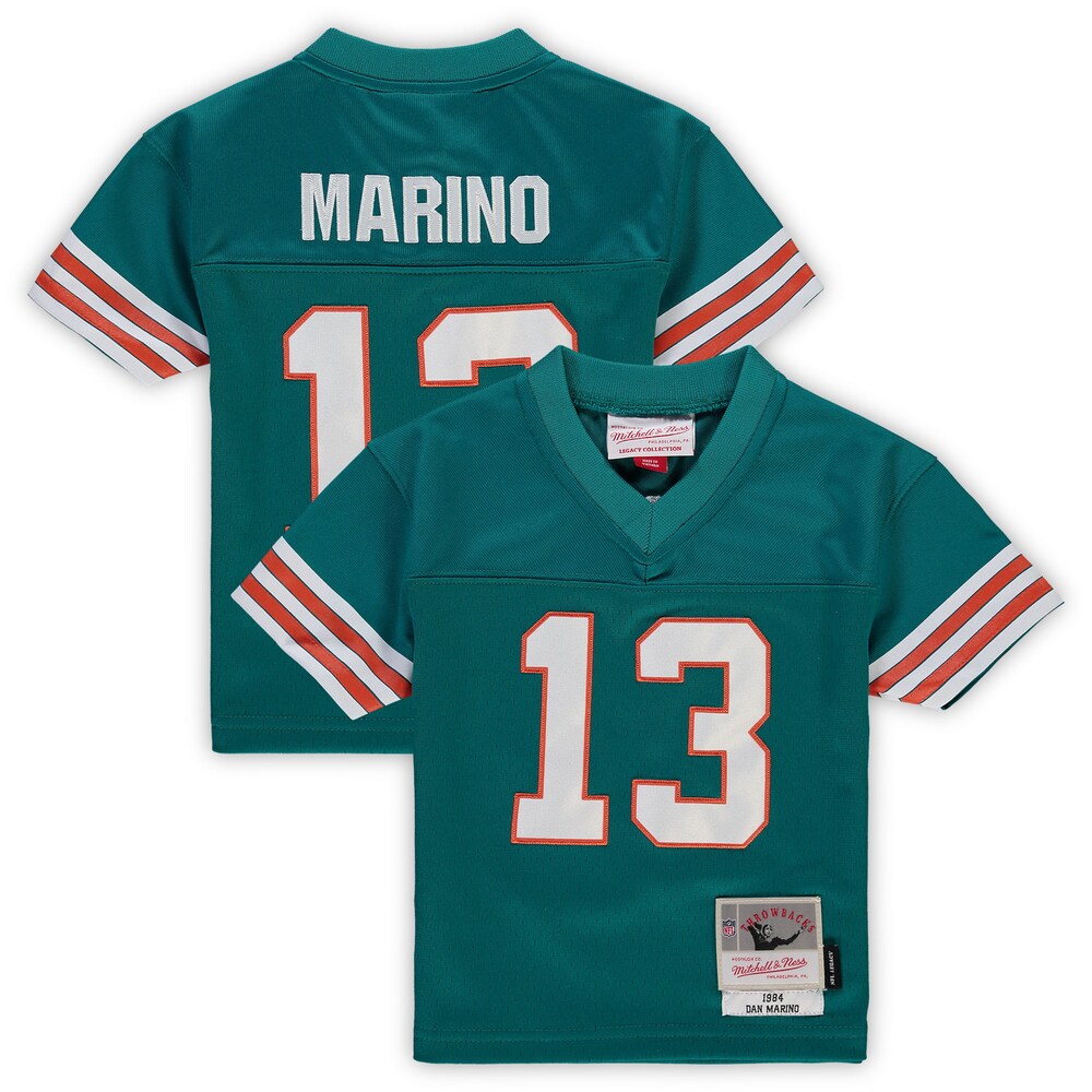 Dan Marino Miami Dolphins Mitchell & Ness Toddler 1984 Retired Legacy Jersey - Aqua