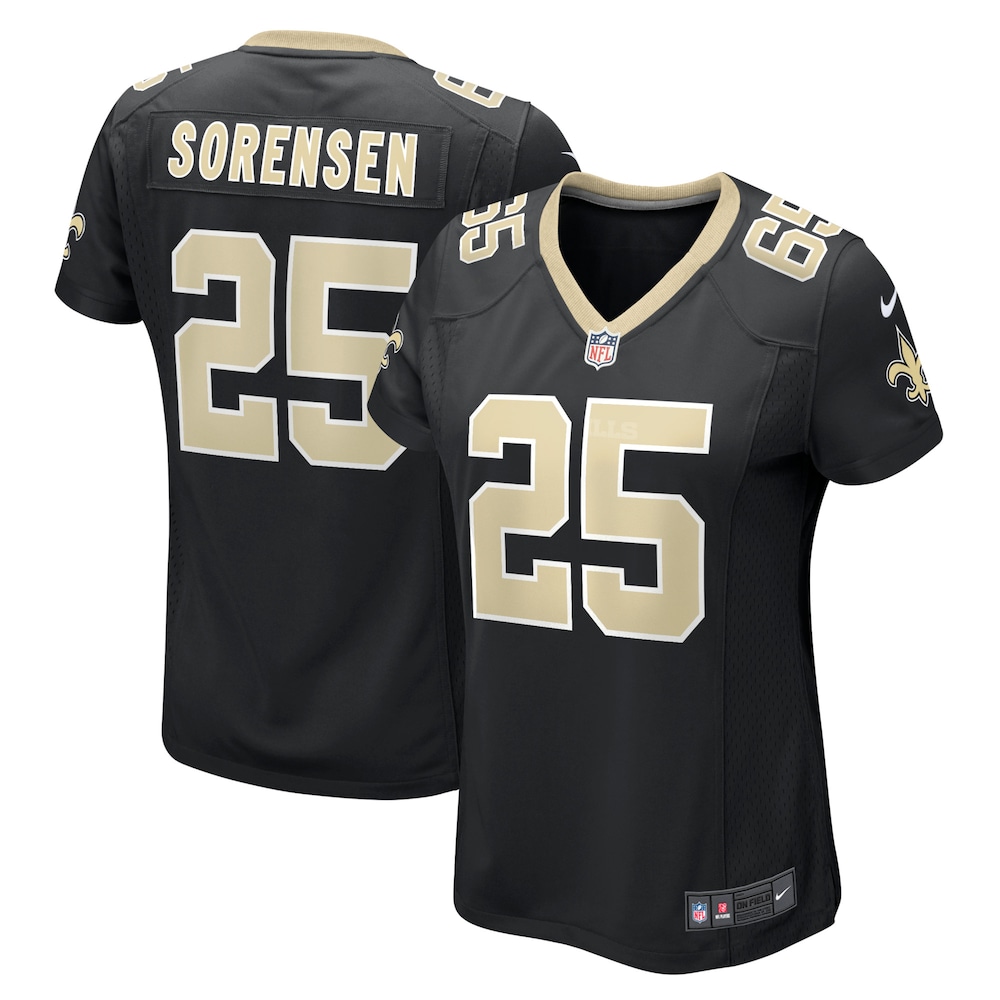 Daniel Sorensen New Orleans Saints Women's Game Player Jersey | Black