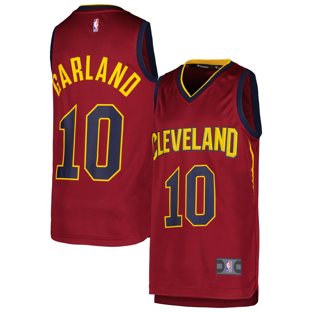 Darius Garland Cleveland Cavaliers Fanatics Branded Youth Alternate Fast Break Replica Team Jersey - Statement Edition - Wine