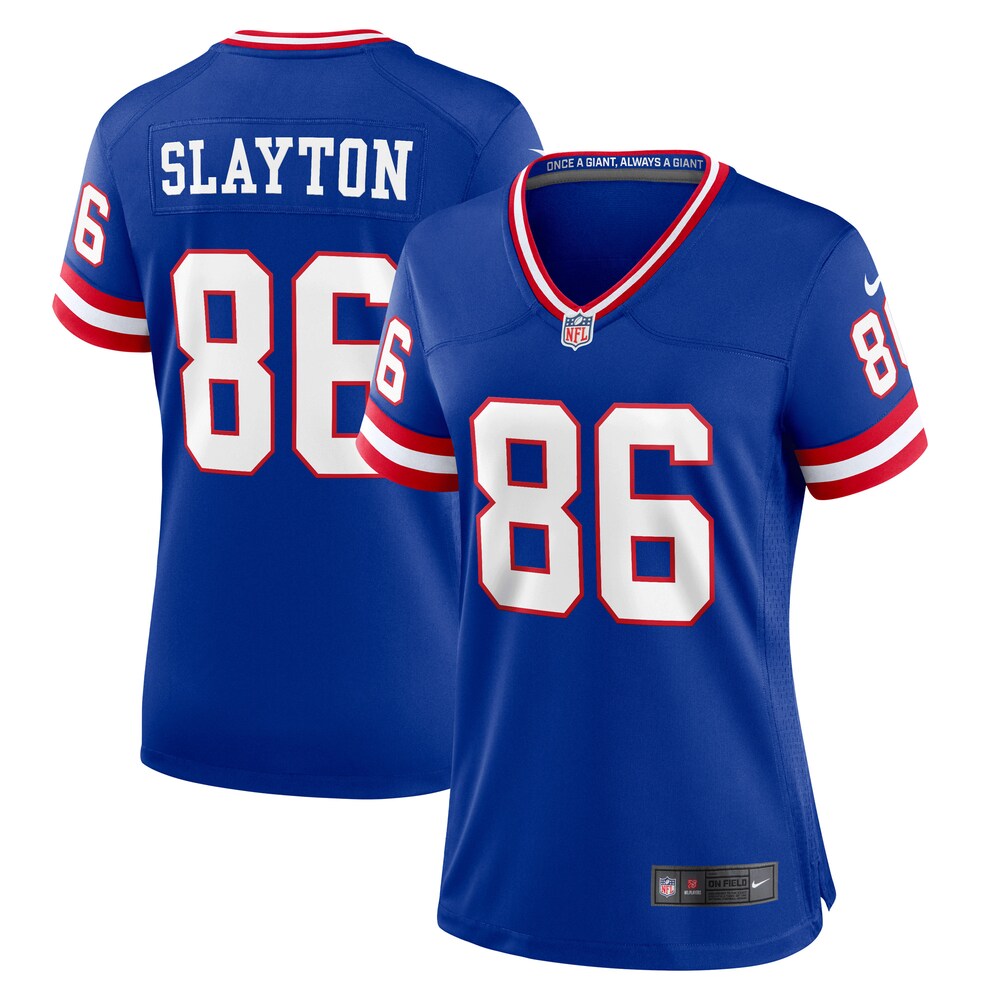 Darius Slayton New York Giants Women's Classic Player Game Jersey | Royal