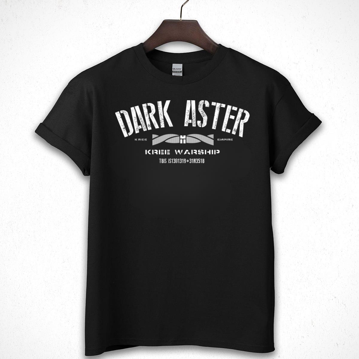 Dark Aster Kree Warship Empire Distressed Graphic Tee