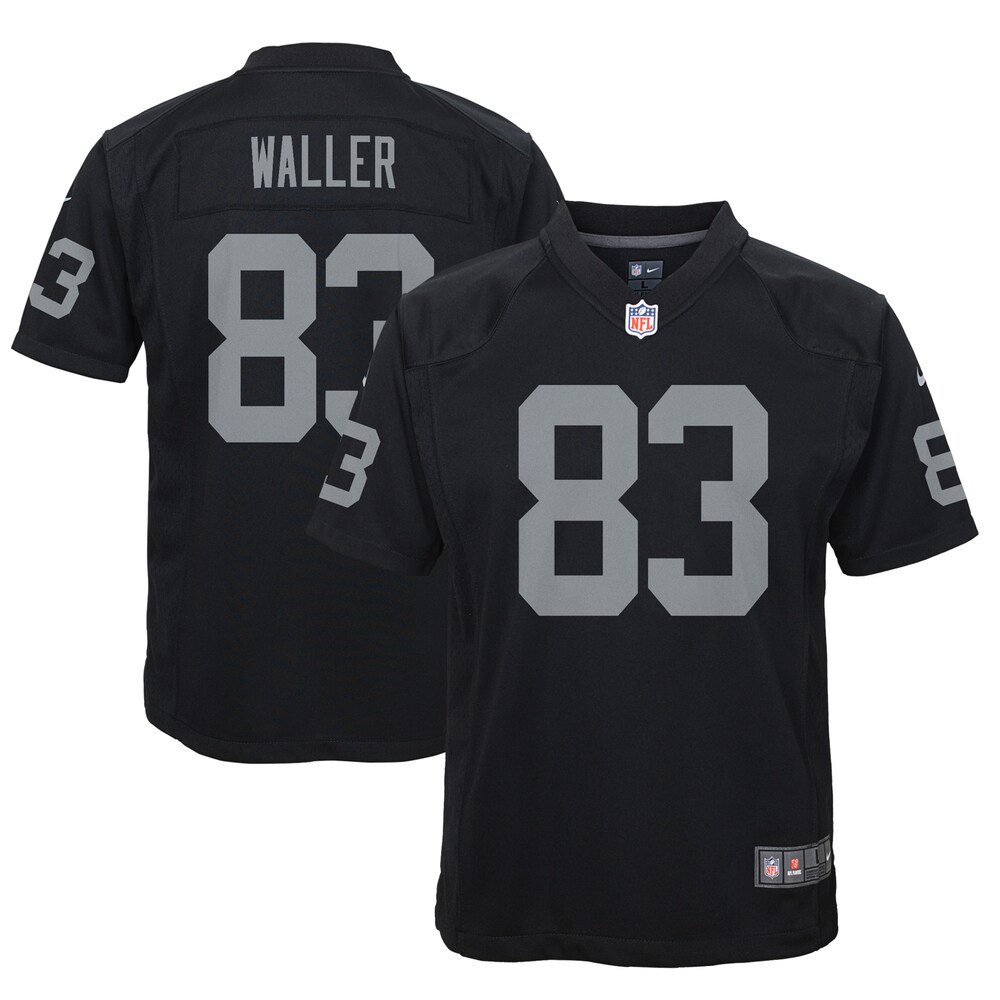 Darren Waller Las Vegas Raiders Youth Game Jersey - Black