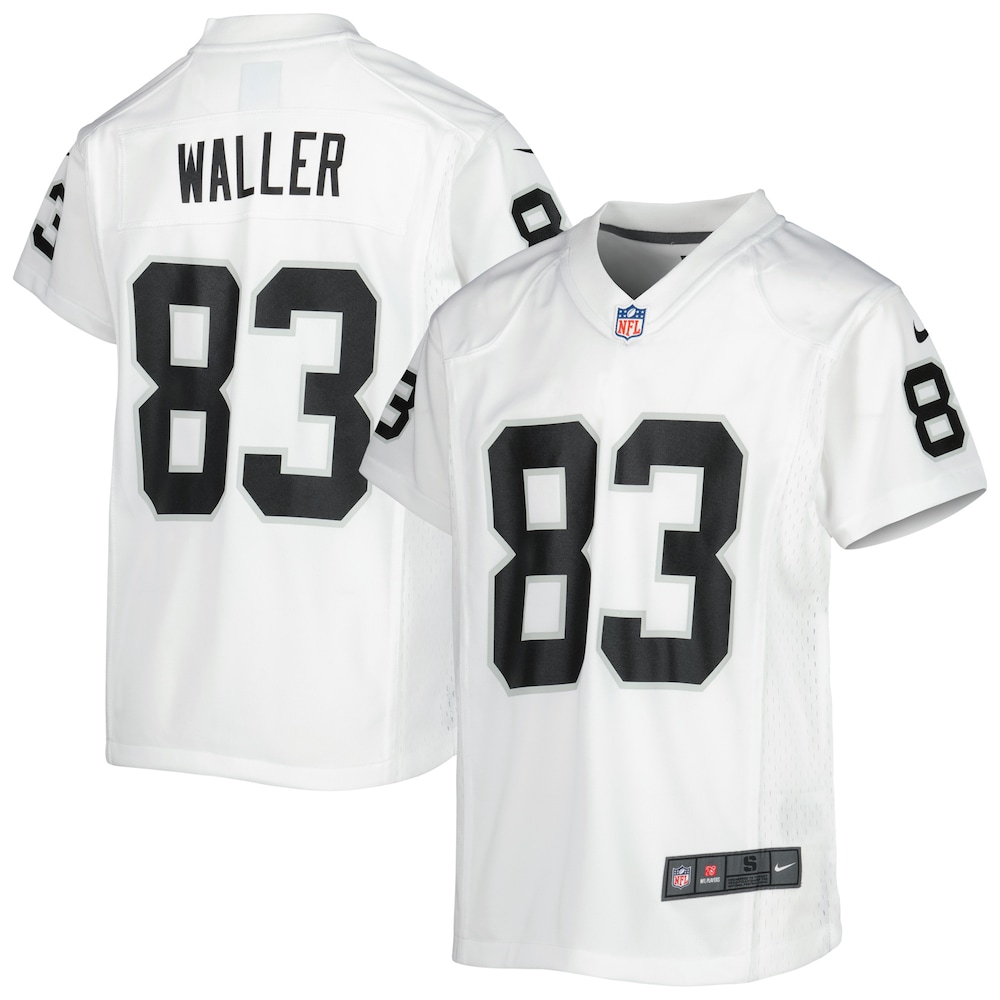 Darren Waller Las Vegas Raiders Youth Game Jersey - White