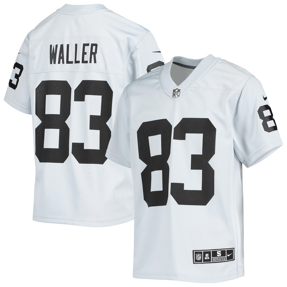 Darren Waller Las Vegas Raiders Youth Inverted Team Game Jersey - Silver