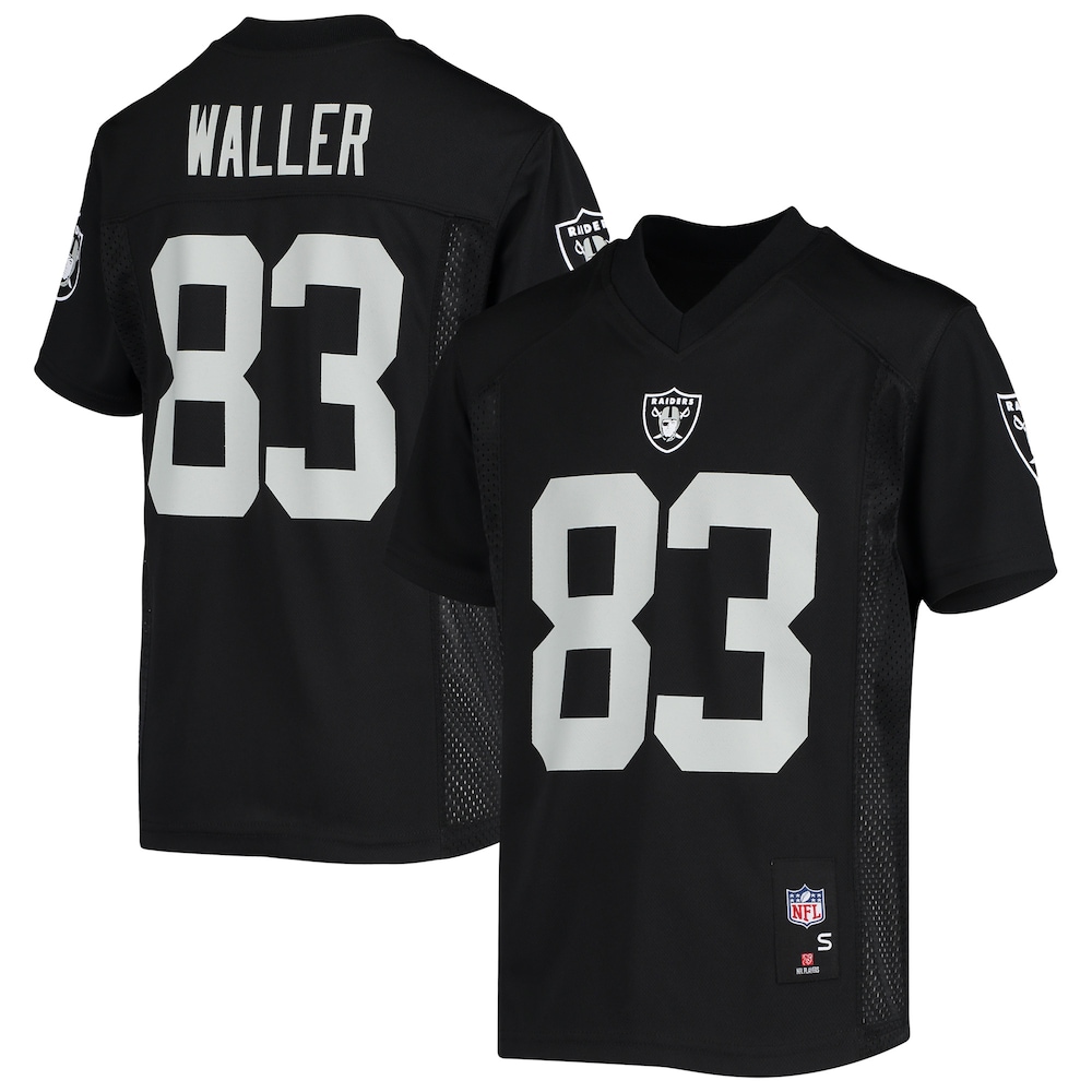 Darren Waller Las Vegas Raiders Youth Replica Player Jersey | Black