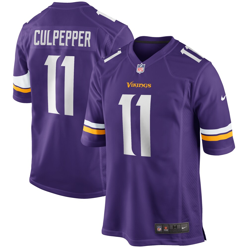 Daunte Culpepper Minnesota Vikings Game Retired Player Jersey - Purple