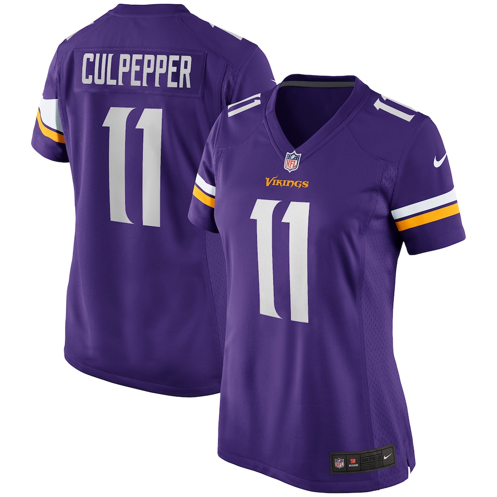 Daunte Culpepper Minnesota Vikings Women's Game Retired Player Jersey | Purple