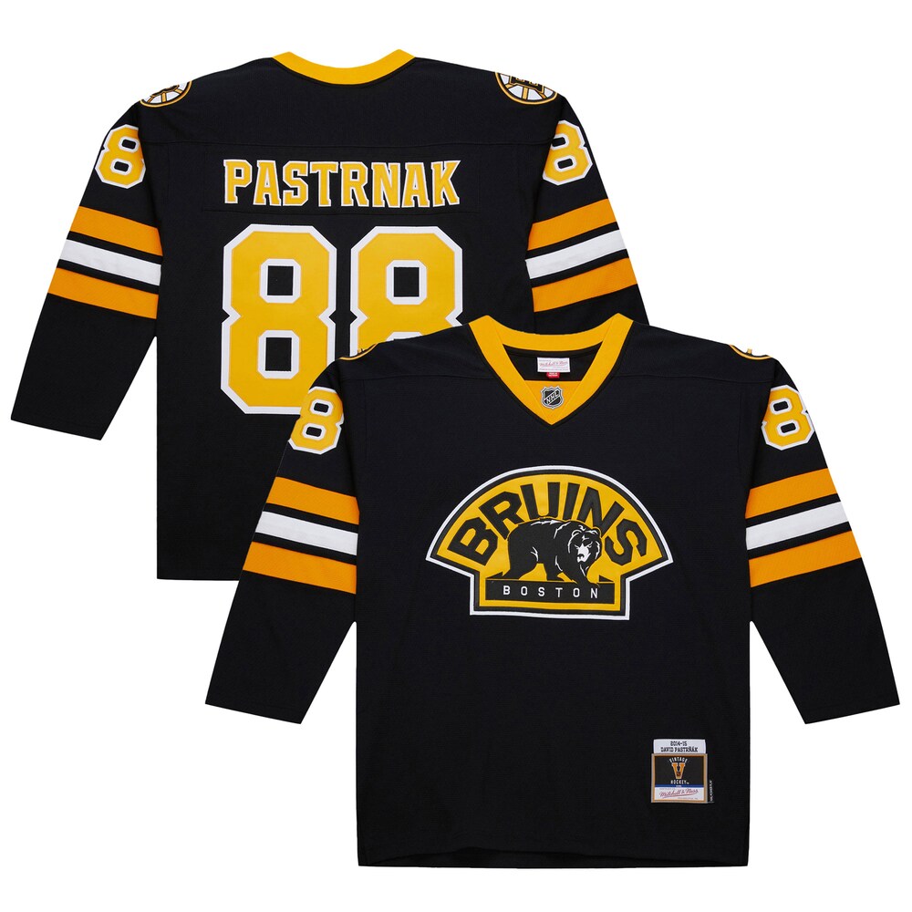 David Pastrnak Boston Bruins 2014|15 Power Play Jersey | Black