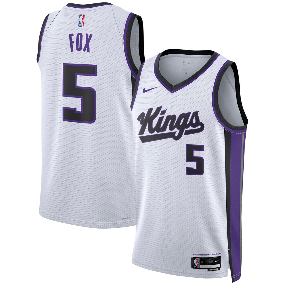 De'Aaron Fox Sacramento Kings Unisex Swingman Jersey | Association Edition | White