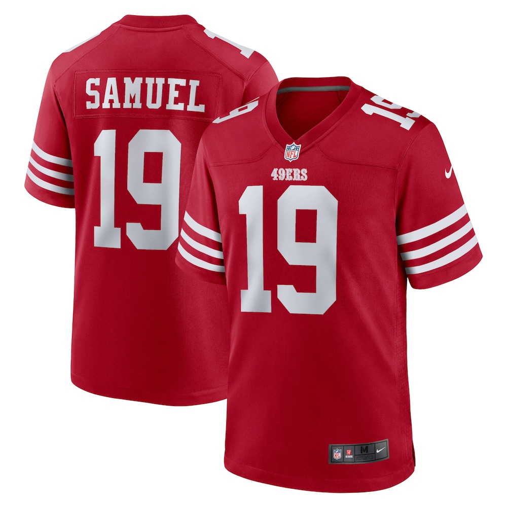 Deebo Samuel San Francisco 49ers Team Game Jersey - Scarlet