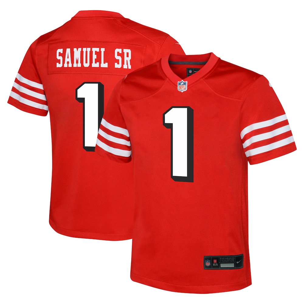 Deebo Samuel Sr San Francisco 49ers Youth Alternate Player Game Jersey - Scarlet