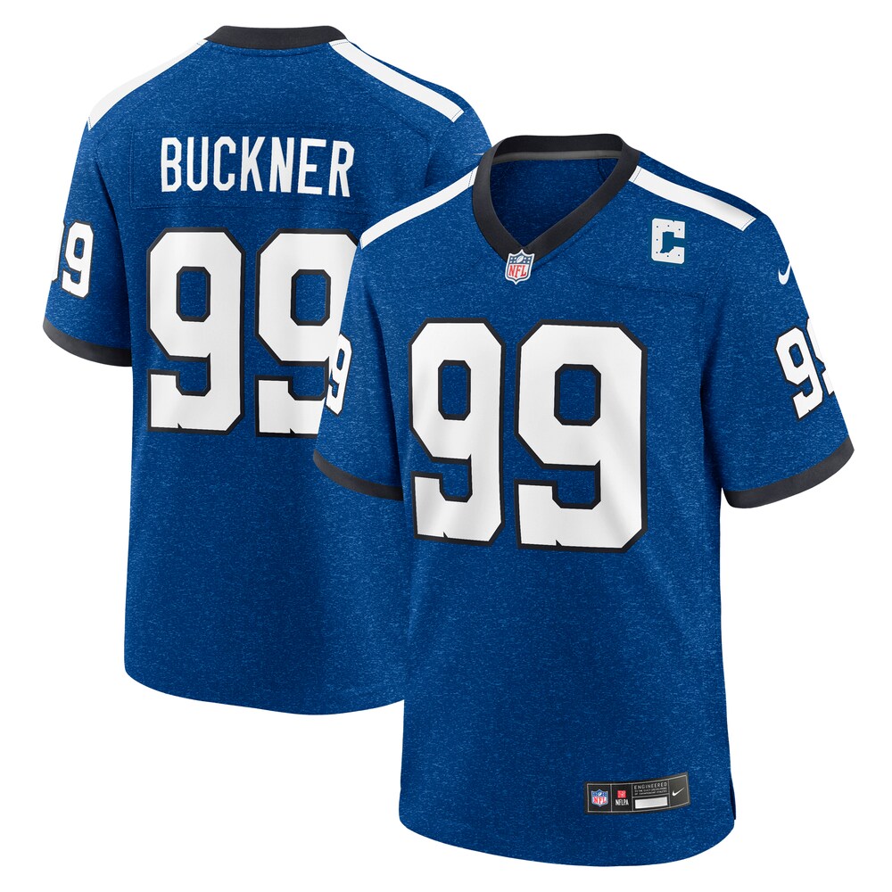 DeForest Buckner Indianapolis Colts Indiana Nights Alternate Game Jersey | Royal