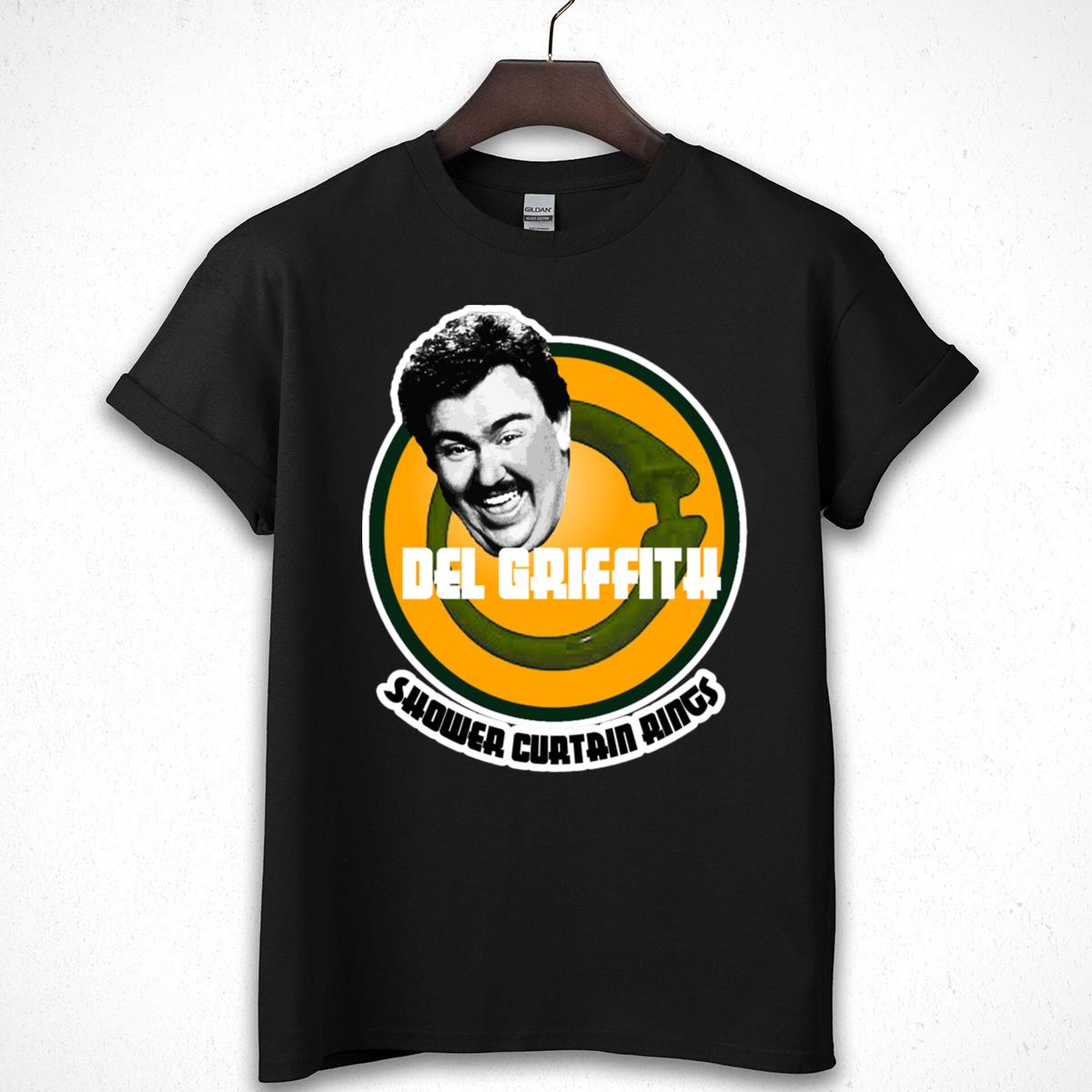 Del Griffith Shower Curtain Rings Funny Graphic Tee