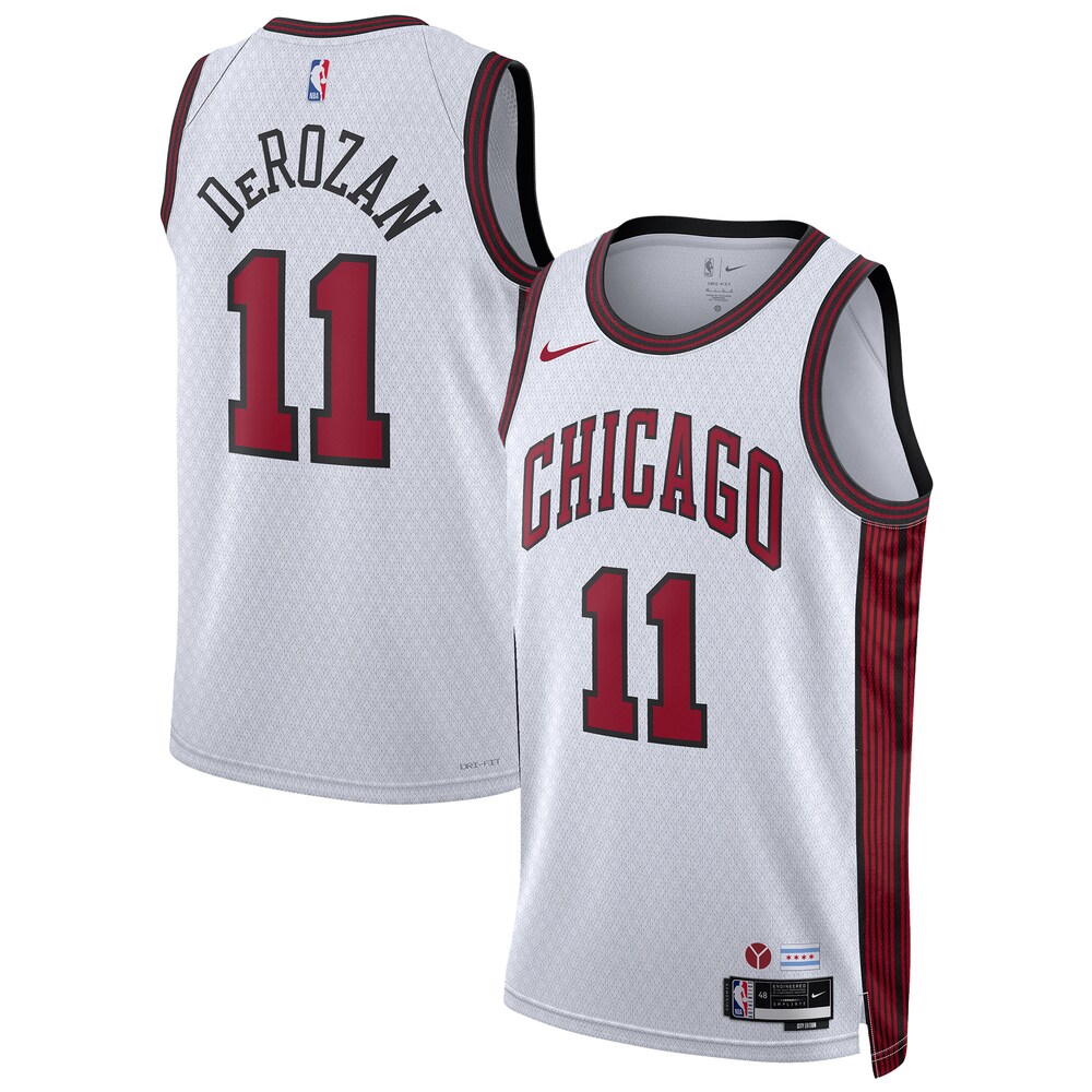 DeMar DeRozan Chicago Bulls Unisex 2022/23 Swingman Jersey - City Edition - White