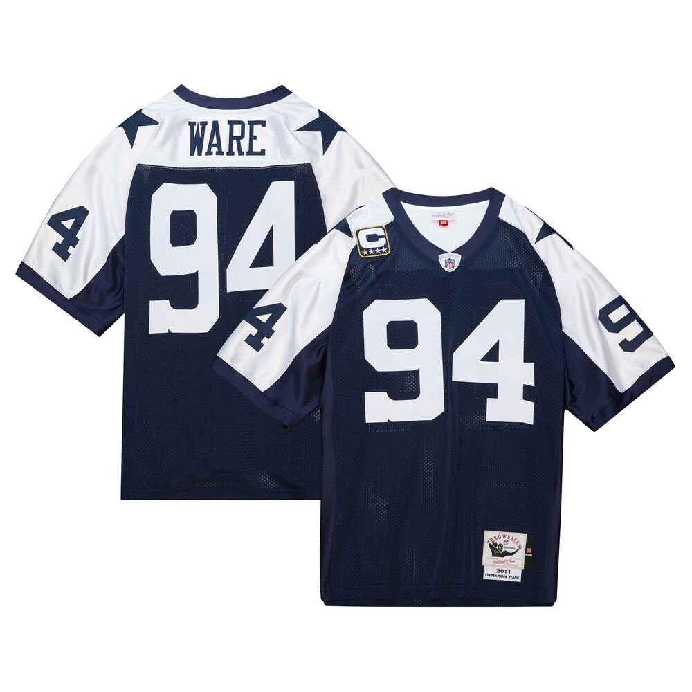 DeMarcus Ware Dallas Cowboys Mitchell & Ness 2011 Authentic Throwback Retired Player Jersey - Navy