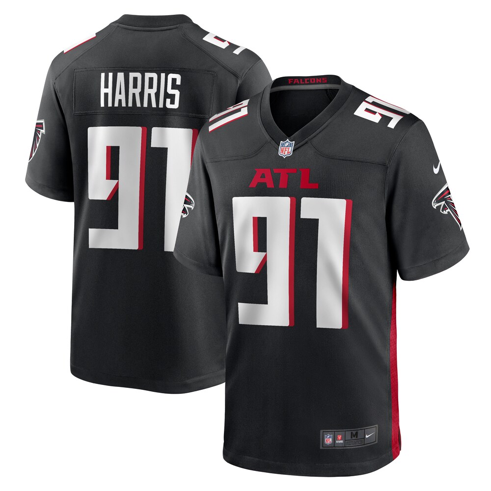 Demone Harris Atlanta Falcons Nike  Game Jersey -  Black