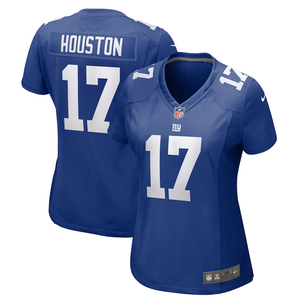 Dennis Houston New York Giants Women's Team Game Jersey |  Royal