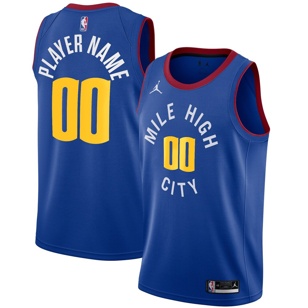 Denver Nuggets Jordan Statement Swingman Jersey - Custom - Mens - WickClick