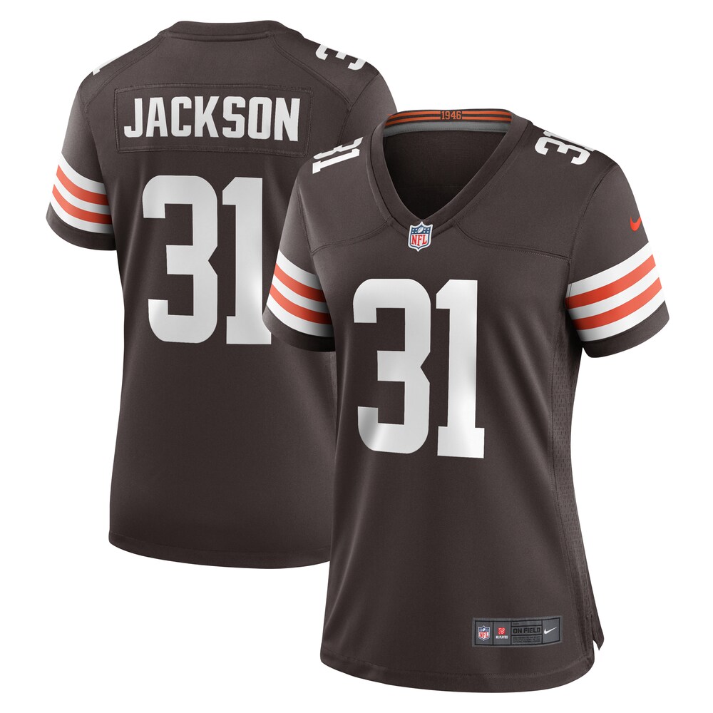 Deon Jackson Cleveland Browns Nike Women's  Game Jersey -  Brown