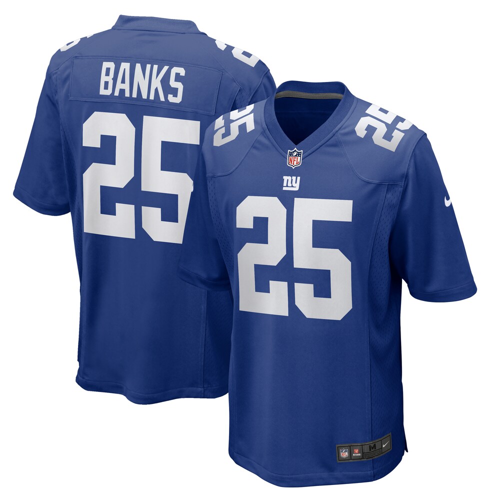 Deonte Banks New York Giants Team Game Jersey |  Royal