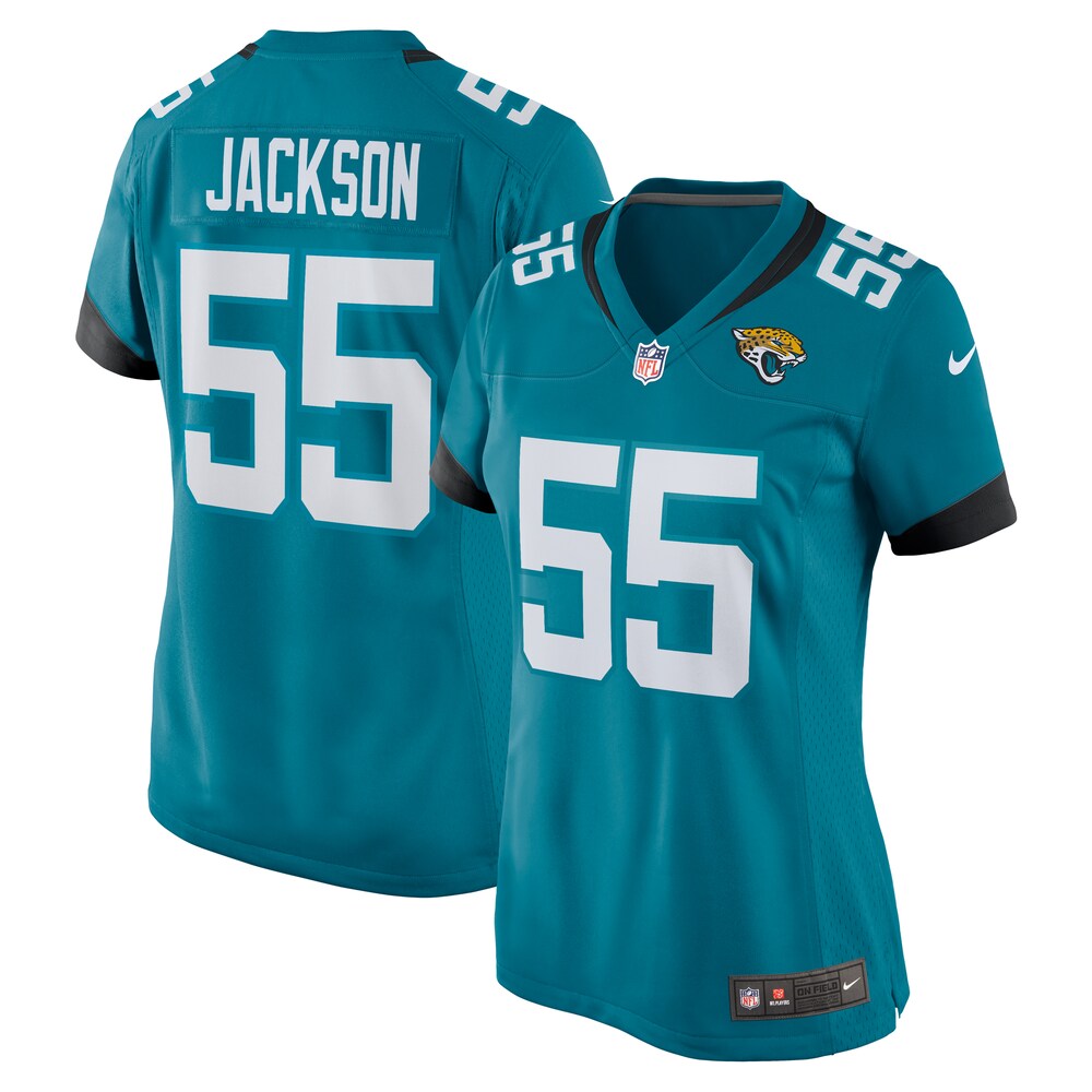 Dequan Jackson Jacksonville Jaguars Nike Women's  Game Jersey -  Teal