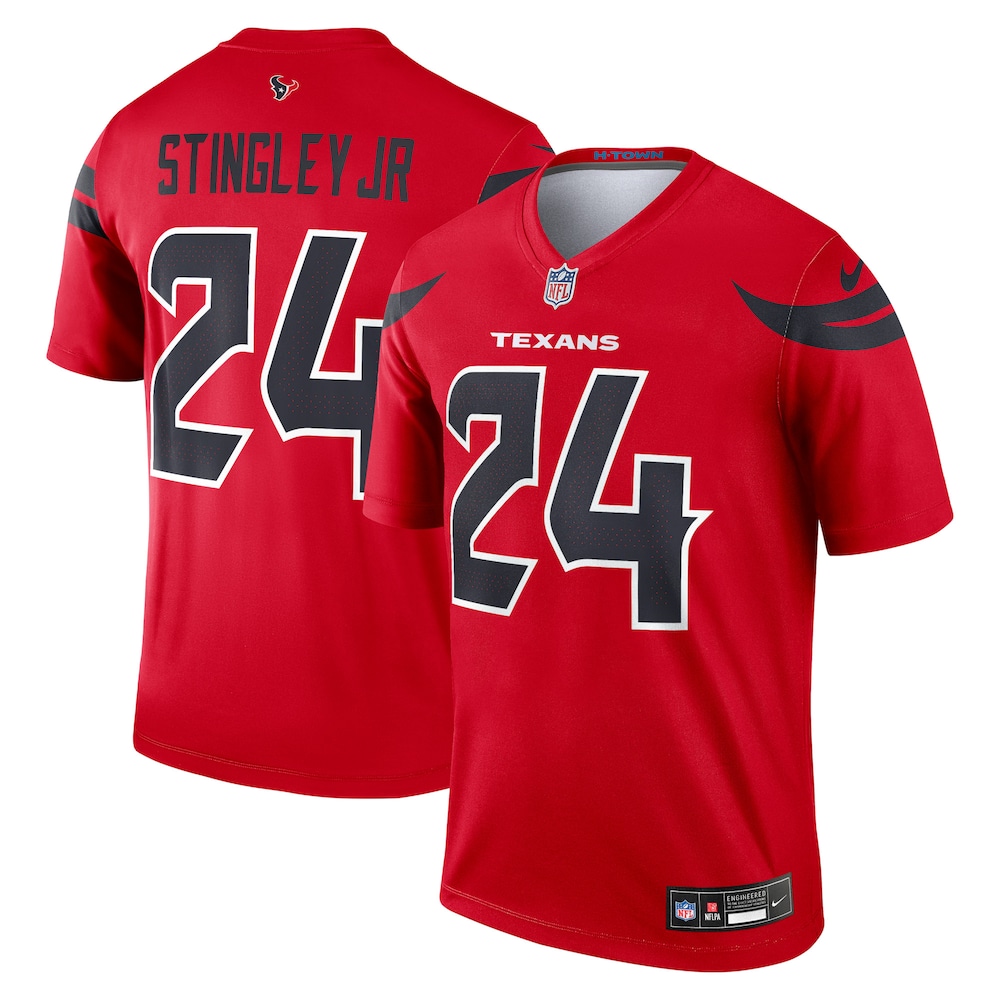 Derek Stingley Jr. Houston Texans Alternate Legend Player Performance Top | Red