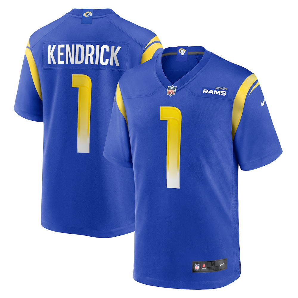 Derion Kendrick Los Angeles Rams Home Game Jersey | Royal