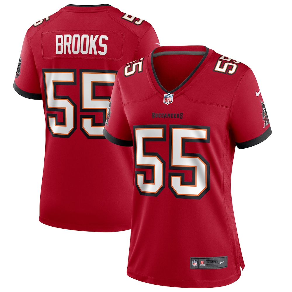 Derrick Brooks Tampa Bay Buccaneers Women's Game Retired Player Jersey - Red