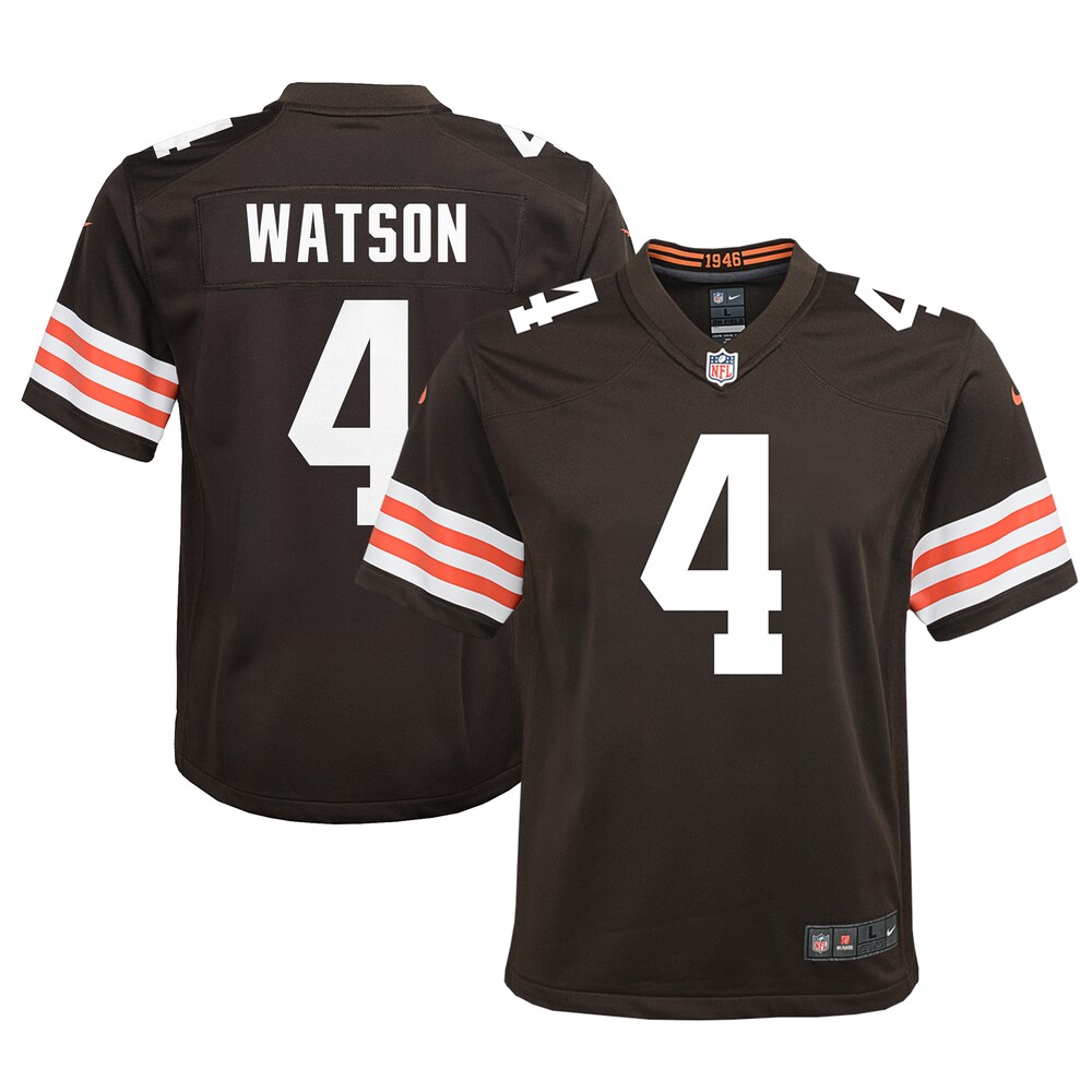 Deshaun Watson Cleveland Browns Youth Game Jersey - Brown