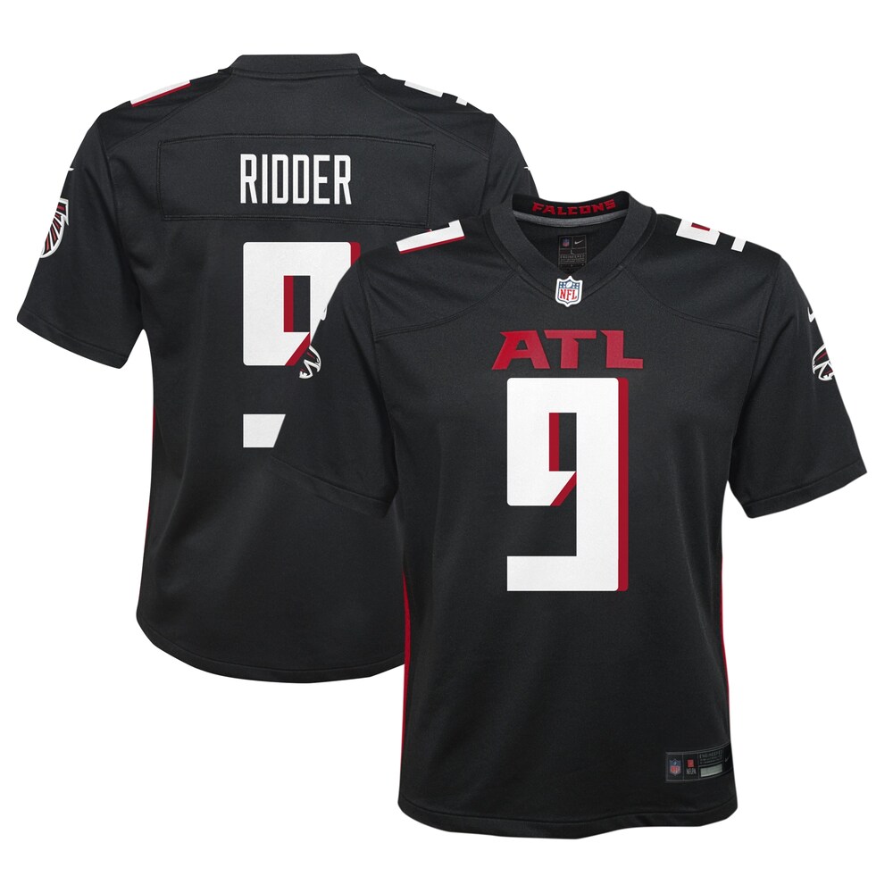Desmond Ridder Atlanta Falcons Nike Youth Game Jersey - Black