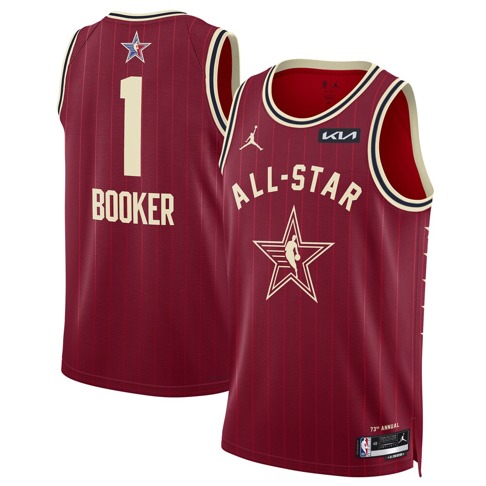 Devin Booker Jordan Brand Unisex 2024 NBA All|Star Game Swingman Jersey | Crimson