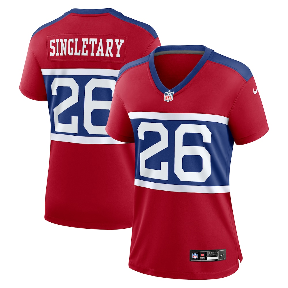 Devin Singletary New York Giants Women's Alternate Player Game Jersey | Century Red