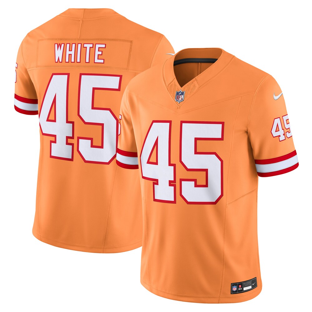 Devin White Tampa Bay Buccaneers Vapor F.U.S.E. Limited Jersey - Orange