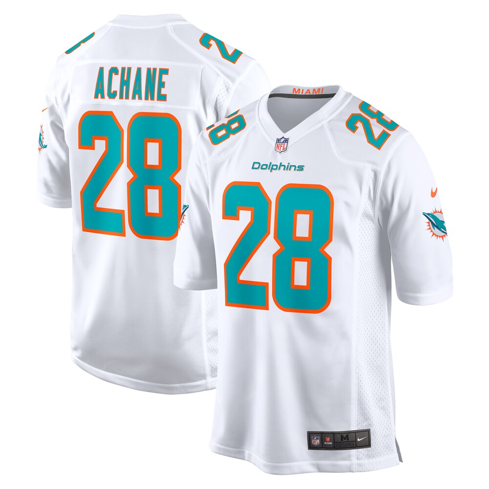 Devon Achane Miami Dolphins Nike Player Game Jersey - White