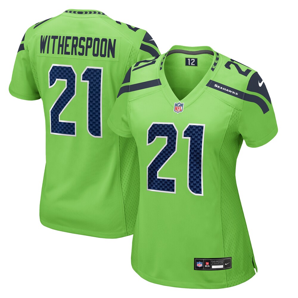 Devon Witherspoon Seattle Seahawks Women's  Game Jersey - Neon Green