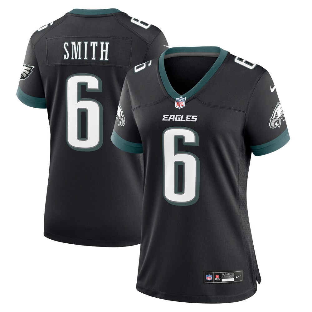 DeVonta Smith Philadelphia Eagles Women's Alternate Game Jersey | Black