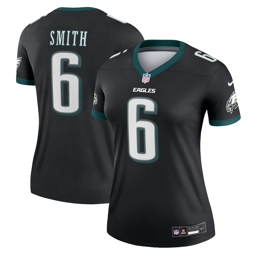 DeVonta Smith Philadelphia Eagles Women's Alternate Legend Player Performance Top | Black