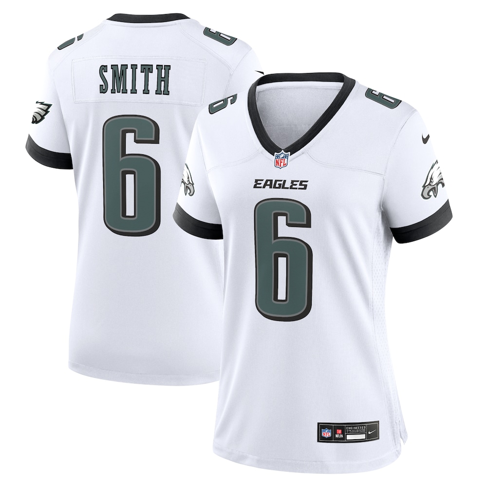 DeVonta Smith Philadelphia Eagles Women's Game Jersey | White