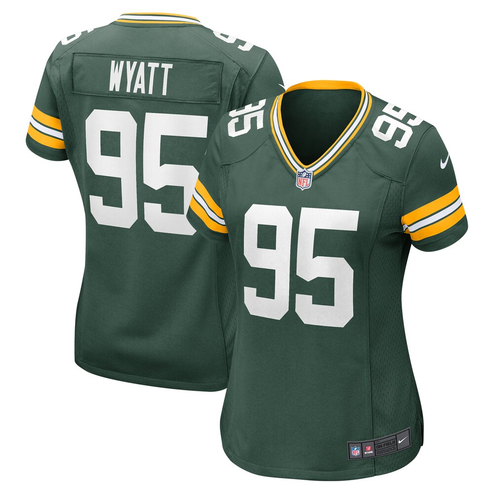 Devonte Wyatt Green Bay Packers Women's Player Game Jersey - Green