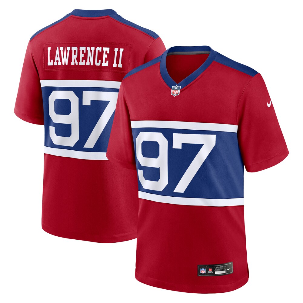 Dexter Lawrence II New York Giants Alternate Player Game Jersey | Century Red