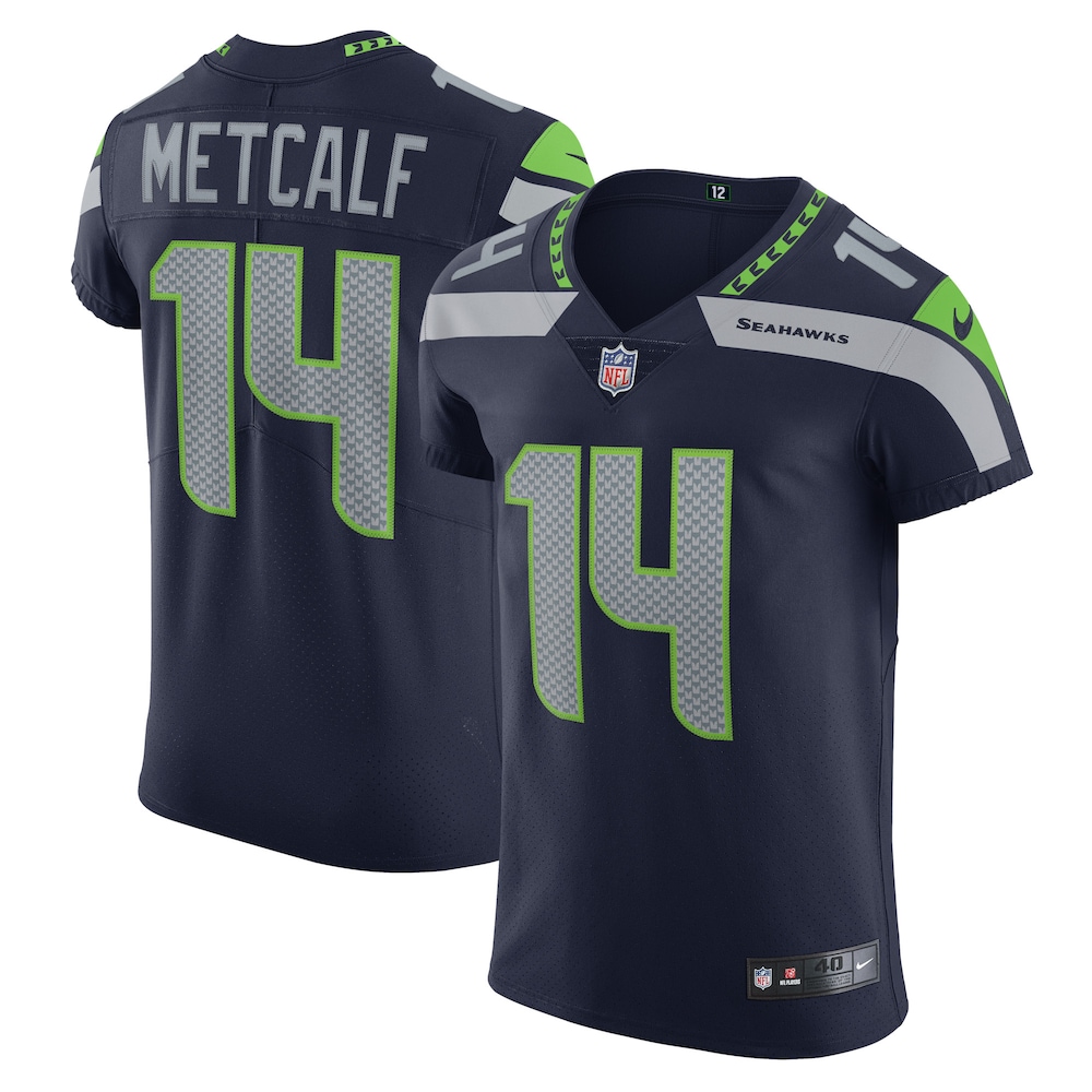 DK Metcalf Seattle Seahawks Vapor Elite Player Jersey | College Navy