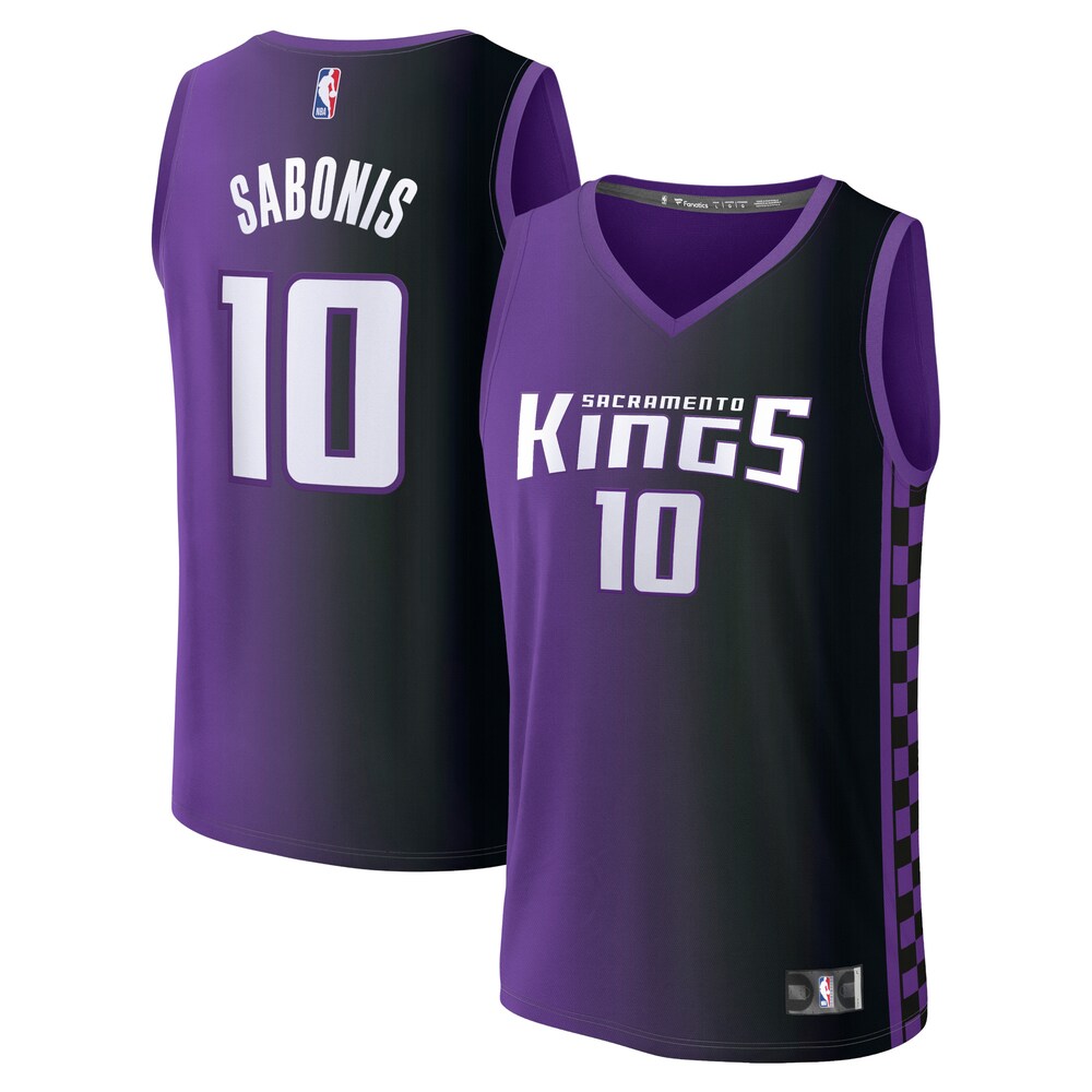 Domantas Sabonis Sacramento Kings Fanatics Branded 2023/24 Fast Break Replica Jersey - Statement Edition - Purple