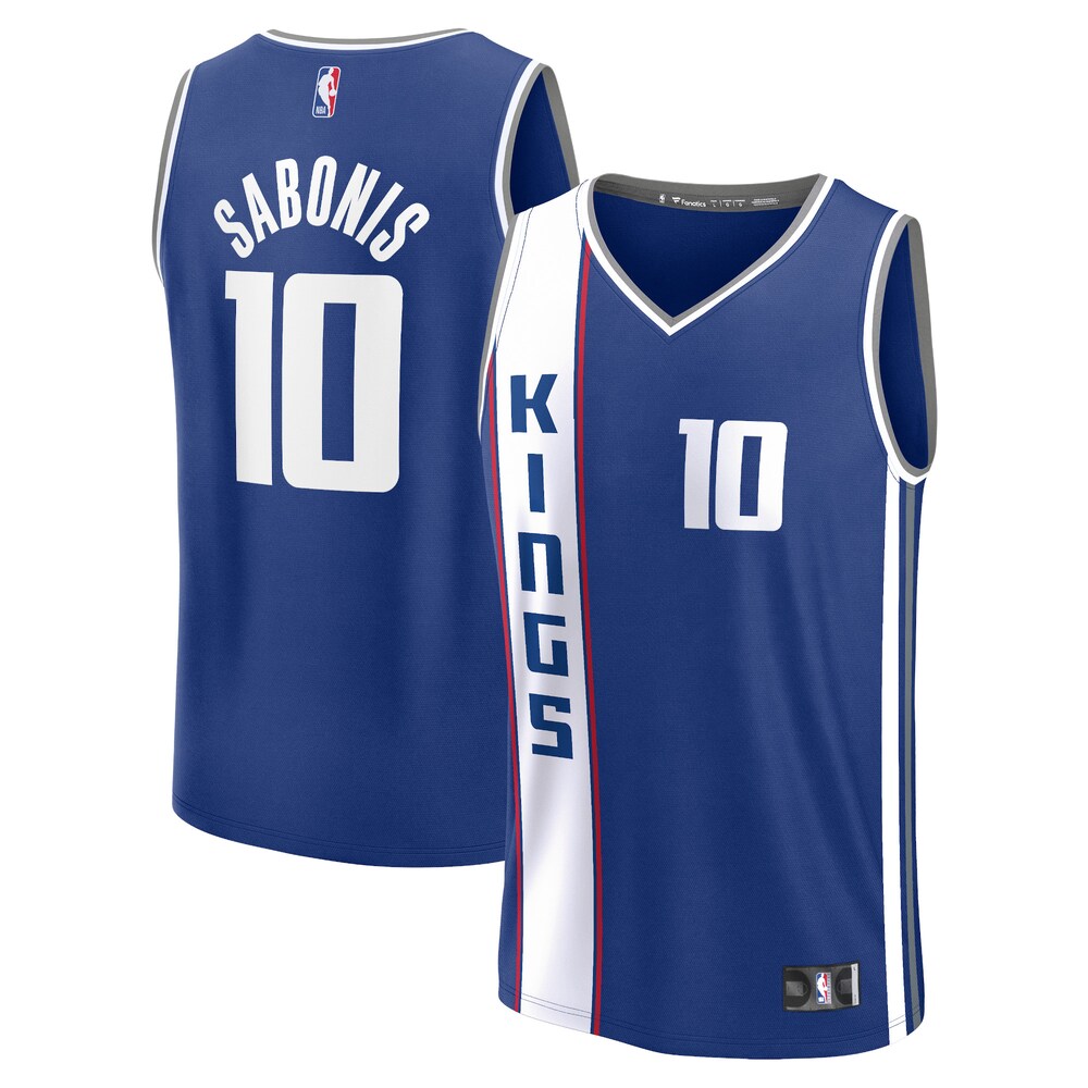 Domantas Sabonis Sacramento Kings Fanatics Branded Unisex 2023/24 Fast Break Jersey - Blue - City Edition