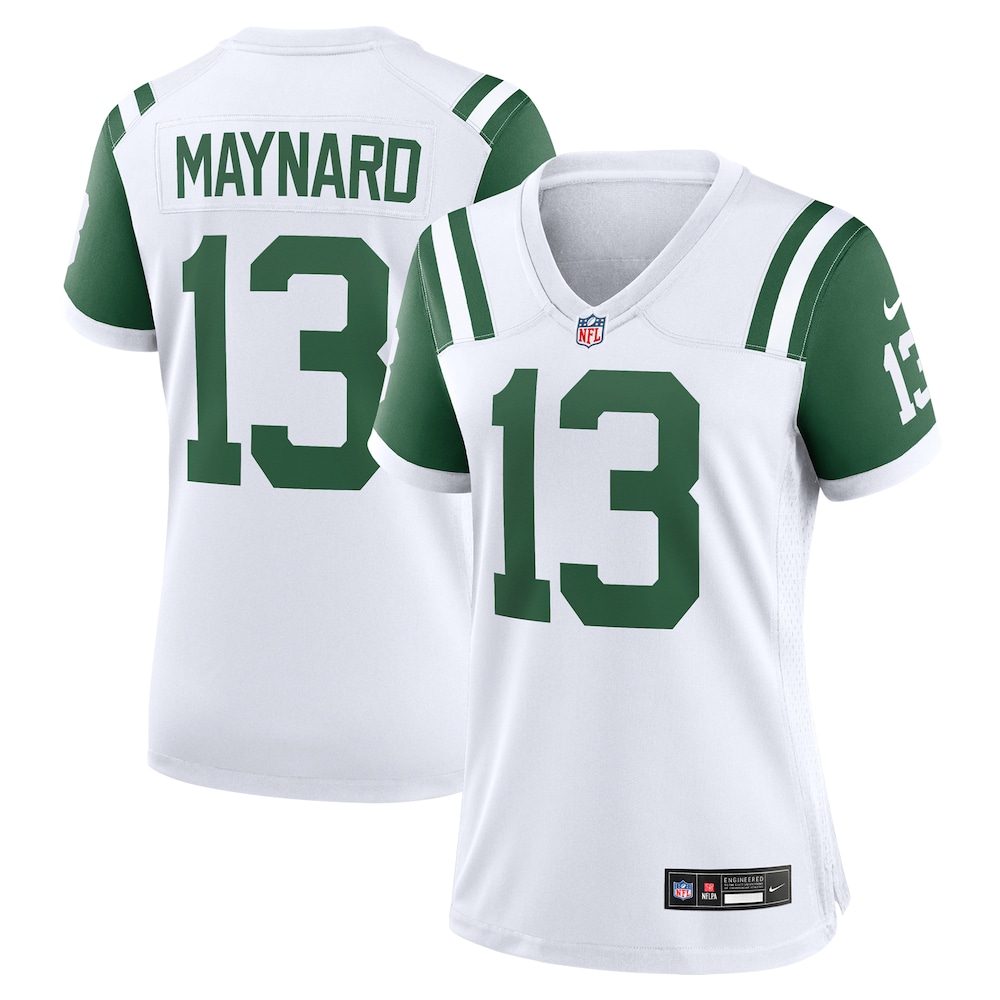 Don Maynard New York Jets Women's Classic Alternate Retired Player Game Jersey | White