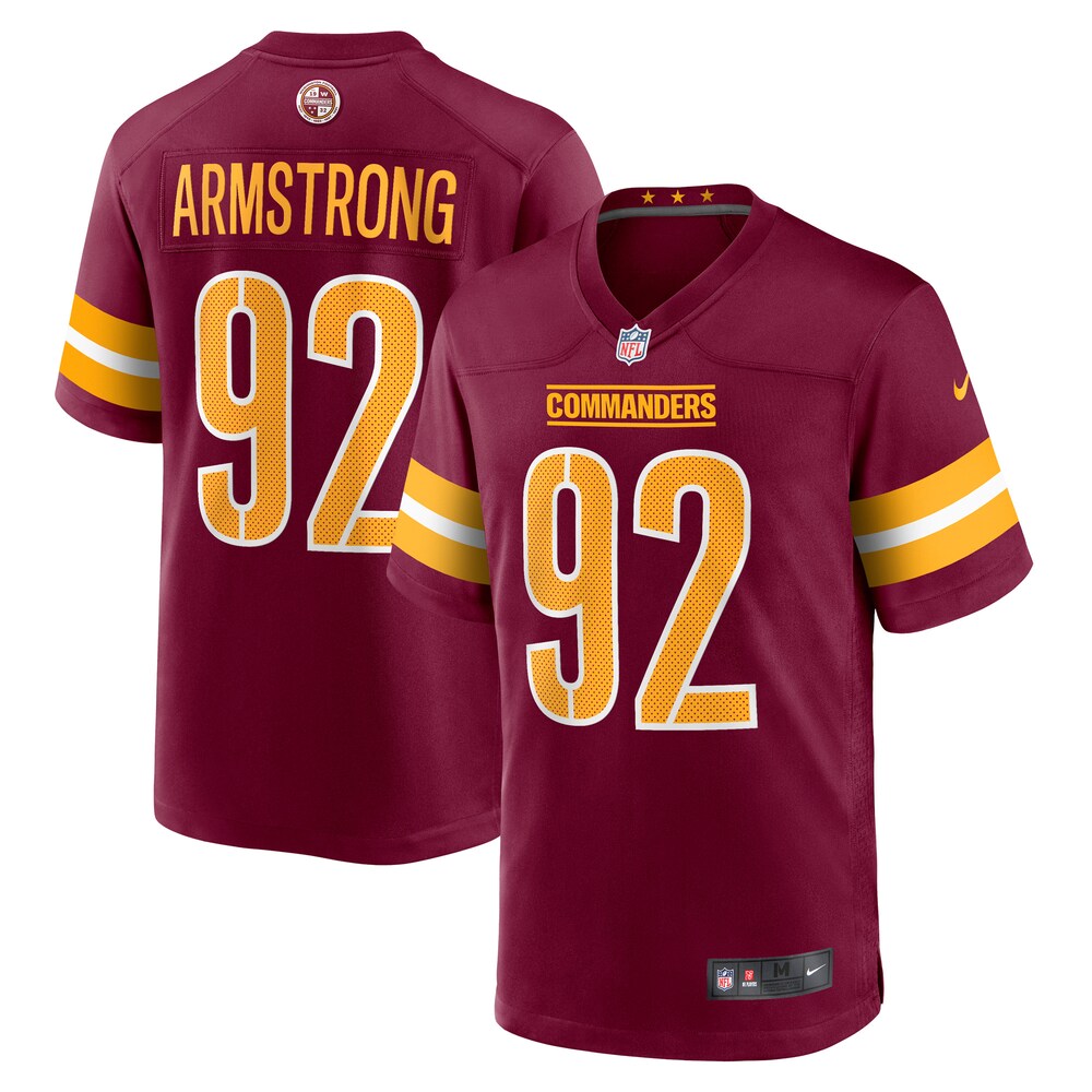 Dorance Armstrong Washington Commanders Nike Game Jersey -  Burgundy