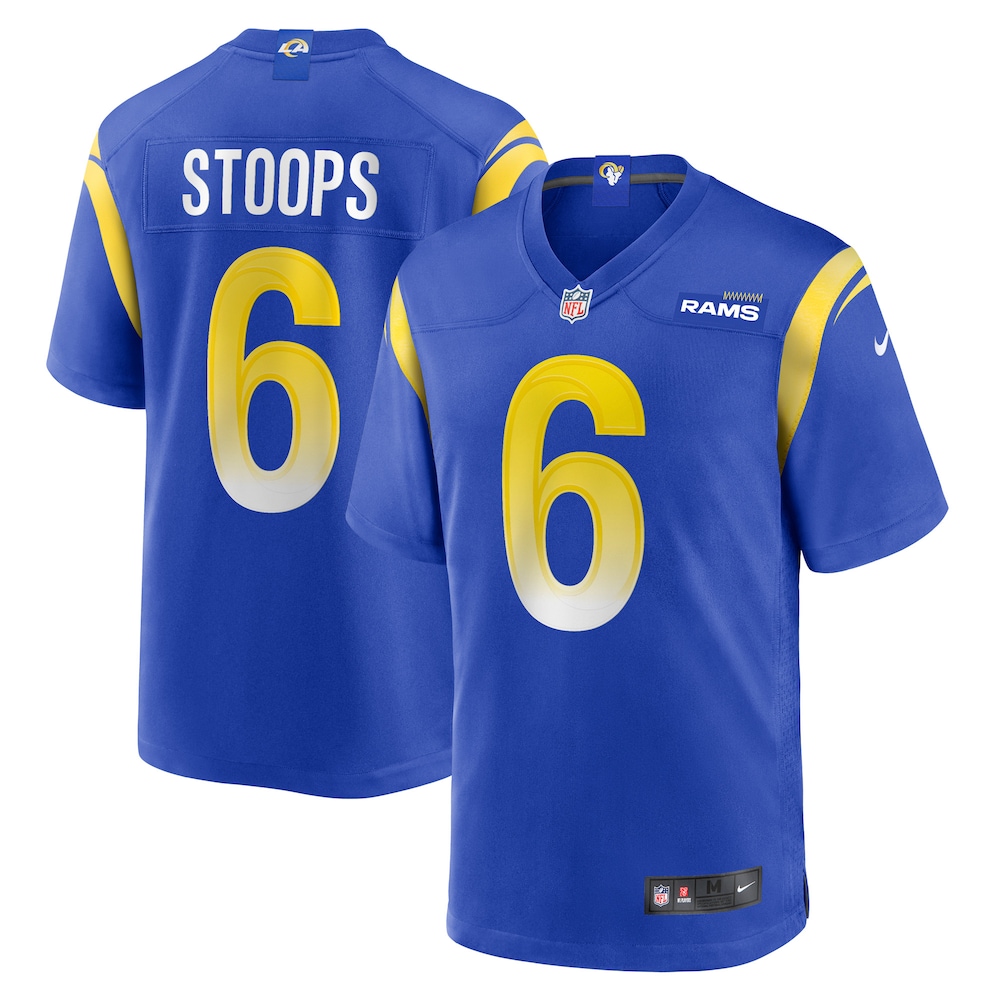 Drake Stoops Los Angeles Rams Game Jersey -  Royal