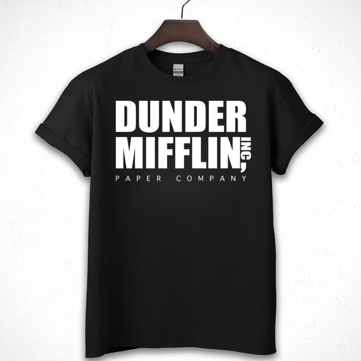 Dunder Mifflin Paper Company Funny Office TV Show Graphic Tee