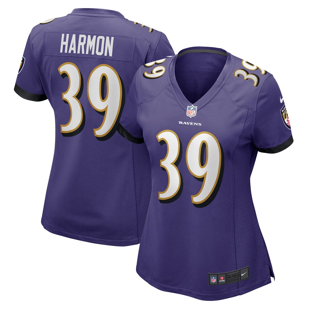 Duron Harmon Baltimore Ravens Nike Women's  Game Jersey -  Purple